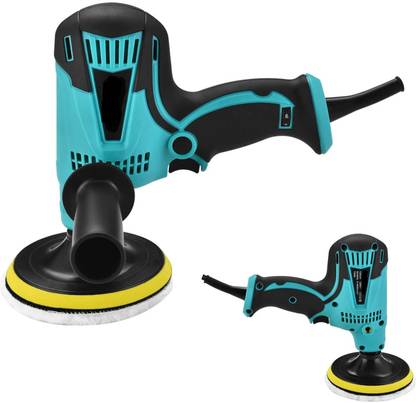 MeShear 700W Electric Car Polisher Machine 6 Speed Control, 2 Sponge & 1 Wool pad GV6010 Car Bike Furniture Glass Polisher Plastic Polisher