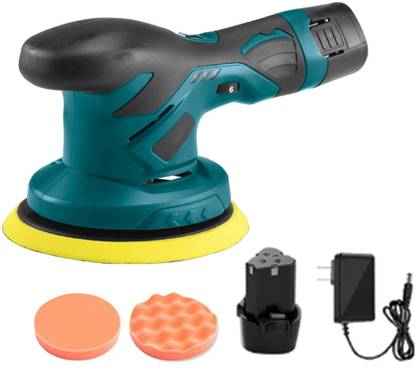 OmadaTools Car Buffer Polishing Machine 5000 RPM with 6 Level Speed,Led light Indicator| Vehicle Surface Paint Care Polisher Tools |Cordless Metal Polisher