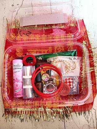 KANJLOCHAN MATA Rani ka shringar kit/Suhag Kit/ - Devi Solah Shringar Kit AZ7 Plastic
