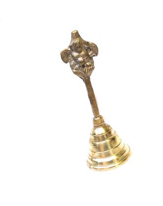 MRIGAKSHI BRASS Brass Pooja Bell