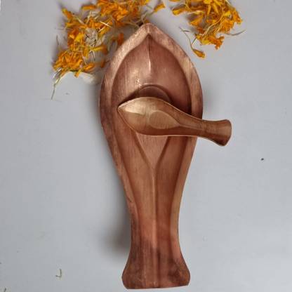 Divine Bazaar Copper Kosha Kushi for Puja and Other Religious Activities Copper