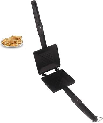 GLARIXA Best Toaster Non-Stick Compatibility with Handle Sandwich Maker 2 W Pop Up Toaster