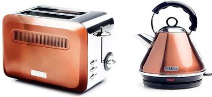 Haden Boston 2 Slice Toaster and kettle Combo 240 W Pop Up Toaster