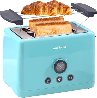The Better Home by Fumato 1000-Watt 2 Slice Pop-up Toastmate, Dust Cover & Slide Out Crumb Tray 1000 W Pop Up Toaster