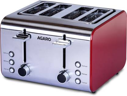 AGARO Grand 4 Slice 2300 W Pop Up Toaster