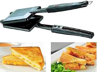GLARIXA Best Quality Non-electric Sandwich Maker toast Jumbo Grill Gas 2W Toaster 2 W Pop Up Toaster