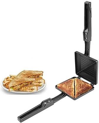 GLARIXA Best Quality Toaster Non-Stick Compatibility with Heat-Resistant 2 W Pop Up Toaster