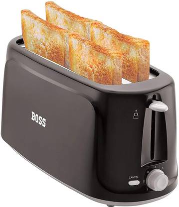 BOSS Eden 4-Slice 1100 W Pop Up Toaster