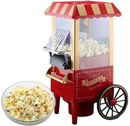 PRISO Oil Free Electric Popcorn Machine with 1200-Watts Stylish Design For Home Use Popcorn Maker 60 g Popcorn Maker