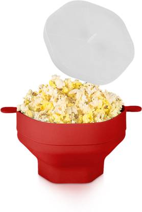 HASTHIP Heat Resistant Silicone Microwave Popcorn Maker Microwave Popcorn Maker Lid Silicone Heat Resistant 32 g Popcorn Maker