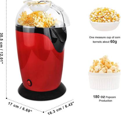BBD Kitchen Shop Easy Popcorn Maker 1 250 ml Popcorn Maker