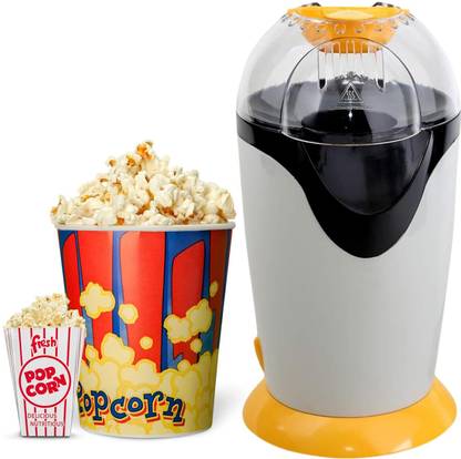 DRUMSTONE Hot Air Popcorn Maker – Multipurpose Snack Machine 2 L Popcorn Maker