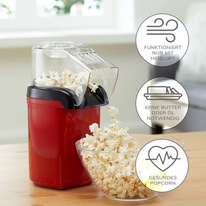RAMSAR No Oil Needed, Healthy Snack, BPA-Free. Popcorn Maker Machine,1200W Hot BPA-Free. Popcorn Maker Machine,1200W 60 g Popcorn Maker