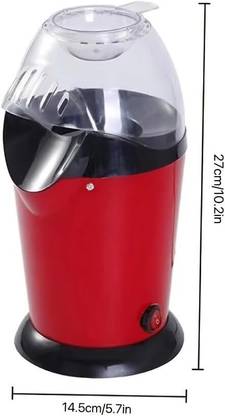 harshiv Electric Hot Air Popcorn Maker1200W High Explosion Rate Machine Instant Oil Free 300 L Popcorn Maker