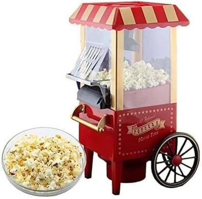 GETZET Electric Big Popcorn Machine Household Stylish Design For oil free Home Use Popcorn Maker 300 ml Popcorn Maker
