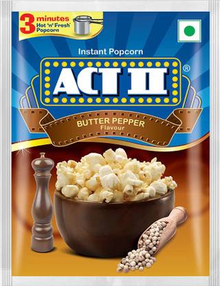 ACT II Instant Pepper, Butter Popcorn