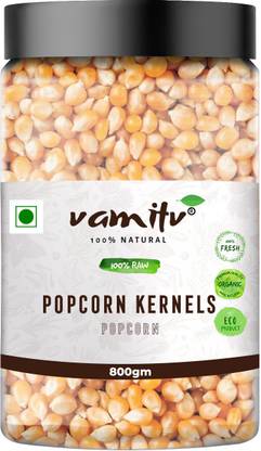 vamitv Popcorn Kernels | Imported Raw Maize for Perfect Pops | Ready-to-Cook Makka Raw Maize Popcorn