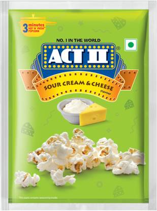 ACT II Sour Cream and cheese Popcorn