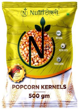 Nutri tokri Popcorn Kernel Seeds| A Grade Makkai Popcorn Popcorn Kernel Popcorn