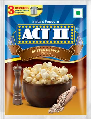 ACT II Instant Pepper, Butter Popcorn