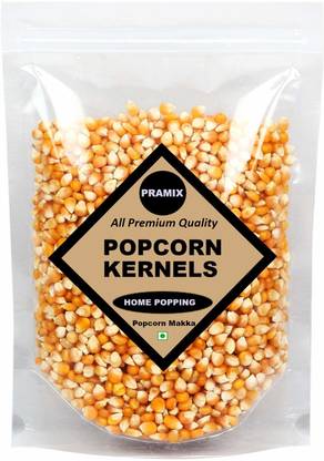 Pramix Popcorn Kernel Seeds (Makka Popcorn) Unpopped Popcorn Seeds (Popcorn Party Pack, Butter Delite Pop Corn Kernels) 250 gm Popcorn