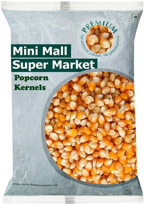 MINIMALL SUPER MARKET Premium Quality Popcorn Kernels/Unpopped Popcorn Seeds/Makki Popcorn Popcorn
