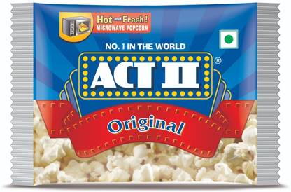 ACT II Microwave Popcorn Original - 33 Gms Original Popcorn