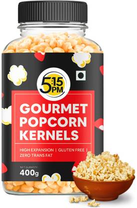 5:15PM Popcorn Kernel Seeds | Big Size Gourmet Pop Corn Kernels | Imported from USA Popcorn