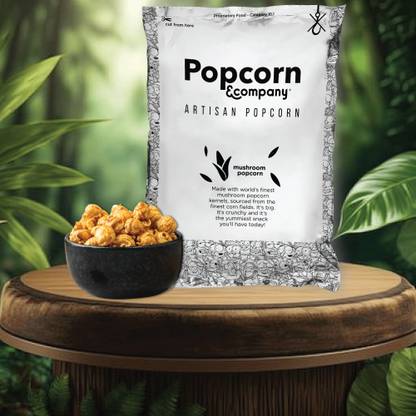 POPCORN&COMPANY Sea Salt Caramel Popcorn, Party Pack, 1 kg Combo with Red Tins Sea Salt Caramel Popcorn