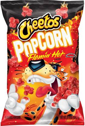 Cheetos Flamin Hot cheesy mischievous Popcorn