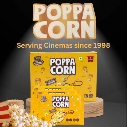 poppacorn Original Gourmet Golden Buttery Popcorn