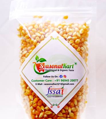 Seasonal Kart Popcorn Kernel Seeds | Popcorn Seeds | Makki Dana| Extra Soft Popcorn Makka Popcorn