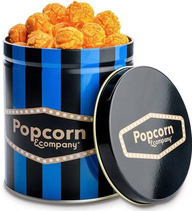 POPCORN&COMPANY Cheesy Sriracha Popcorn I Crispy Popcorn I Spicy Popcorn - Regular Tin, 60 gm Cheesy Sriracha Popcorn