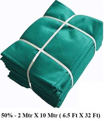 Harp Shade & Garden net Green House UV Stabilized 50% Shade 2 X 10 MTR Portable Green House
