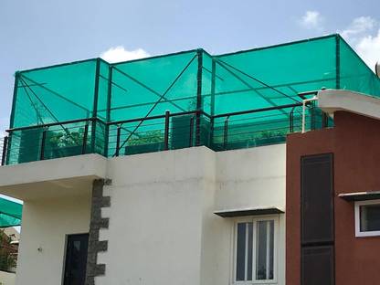 SL Sun Shade Net | Sun Protected Green House Netting | Multipurpose Green Net | Green Shades Net | Green Net For Home| Garden | Construction | Parking 90% (SIZE = 25X20 FEET) Portable Green House