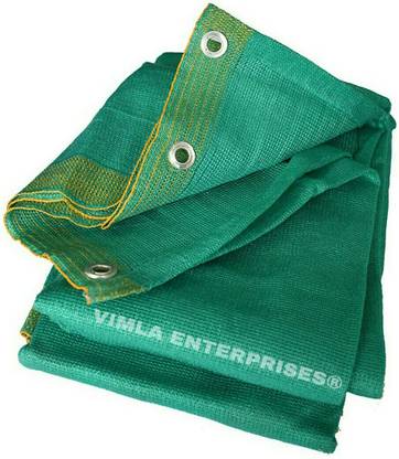 VIMLA ENTERPRISES 2.5 M x 25 M (8 FT x 82 FT) Multiple sizes Green Shade Net 90% with Eyelet Portable Green House