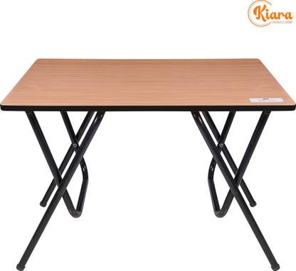 SHREE HARI QUALITY FIRST Foldable & Portable Study Table, Computer Desk, Laptop Table, Iron table Wood Portable Laptop Table