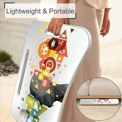 mre Wooden Foldable Students Stand, Computer Desk Folding, Portable Laptops Tables Wood Portable Laptop Table