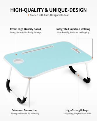 TARKAN Foldable Wooden Mini Lapdesk Wood Portable Laptop Table