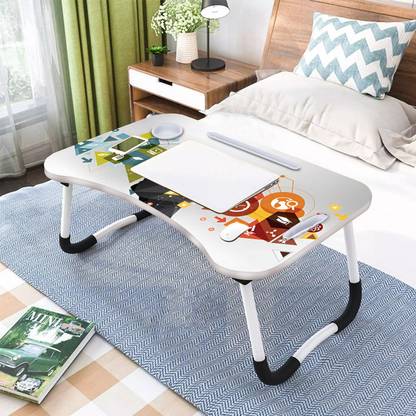 Prachi Foldable multipurpose Laptop Table Wood Portable Laptop Table