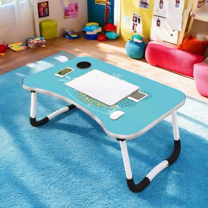 systumm Study Table for Students Study Foldable Table Portable & Lightweight Wood Portable Laptop Table