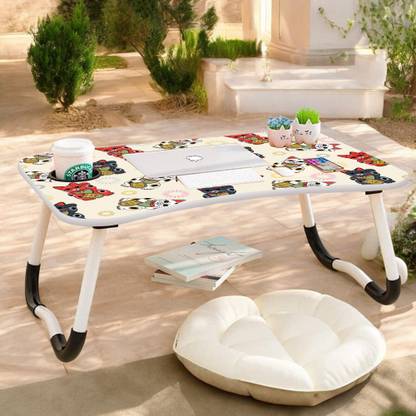 XENABO Study Table for Students Foldable, Portable & Lightweight Mini Table For Reading Wood Portable Laptop Table