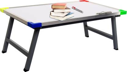 Maruti Multi Purpose Writing Board With Study Table 2 Marker Pens 1 Duster Color Corner Wood Portable Laptop Table