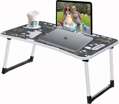 Foxit Study Table for Students Foldable, Portable & Lightweight Mini Table For Reading Wood Portable Laptop Table