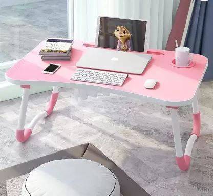HASMUN Foldable and KID Table Solid Wood Study Table