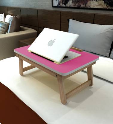 FABURA Adjustable Portable Laptop Table, Bed Table, Laptop Desk Wood Portable Laptop Table