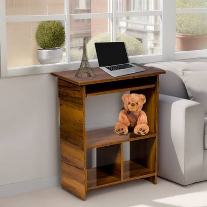 YOVATECHLINE Multi-Purpose Computer Desk Wood Portable Laptop Table