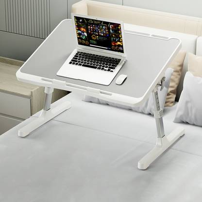 StarAndDaisy Laptop Desk, Portable Foldable Laptop Bed Tray Table with Drawer Wood Portable Laptop Table