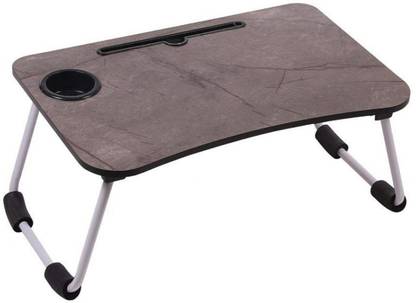 SuperDuper Foldable Study Table/Portable Laptop Table/Bed Table/Lap Desk Wood Portable Laptop Table