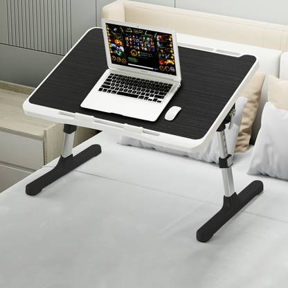 StarAndDaisy Laptop Desk, Portable Foldable Laptop Bed Tray Table with Drawer Wood Portable Laptop Table